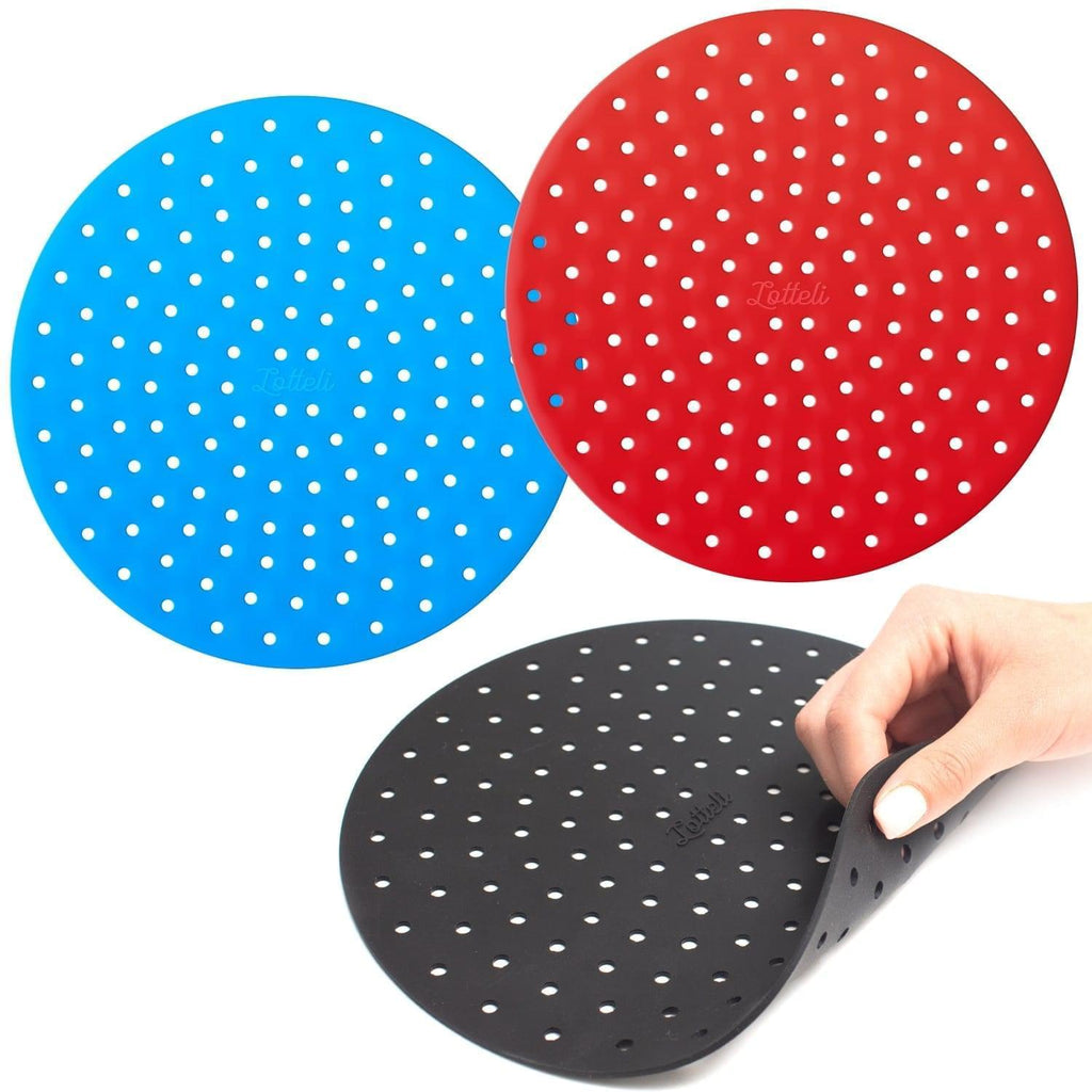 Reusable Silicone Round Liners with Magnetic Cheat Sheet