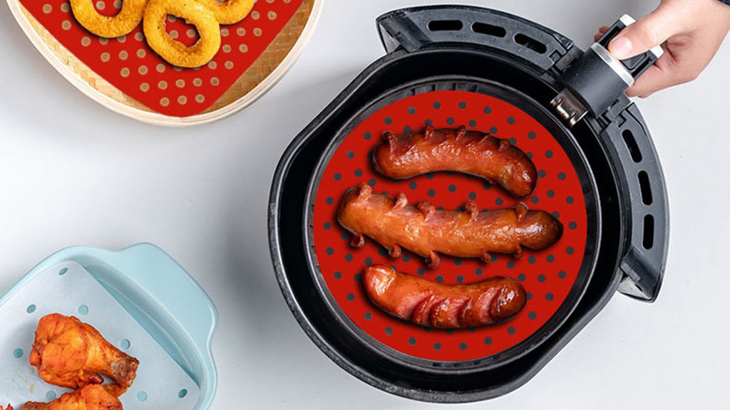 Cooking with lotelli's Silicone Air Fryer Liners:
