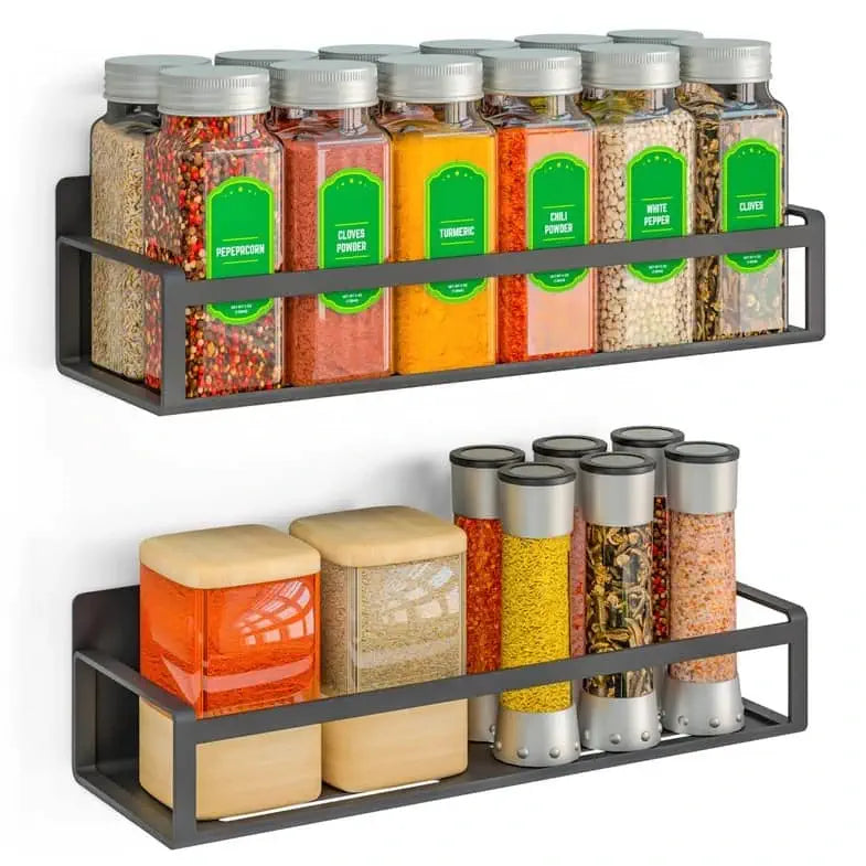 LOTTELI KITCHEN Magnetic Spice Rack for Refrigerator Durable and