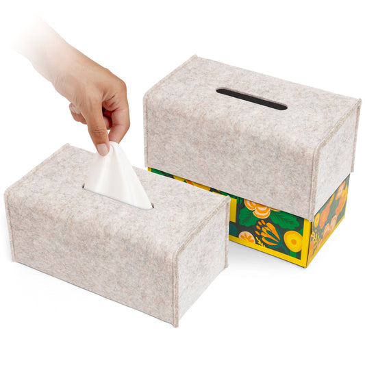 Tissue Box Cover - Modern Felt