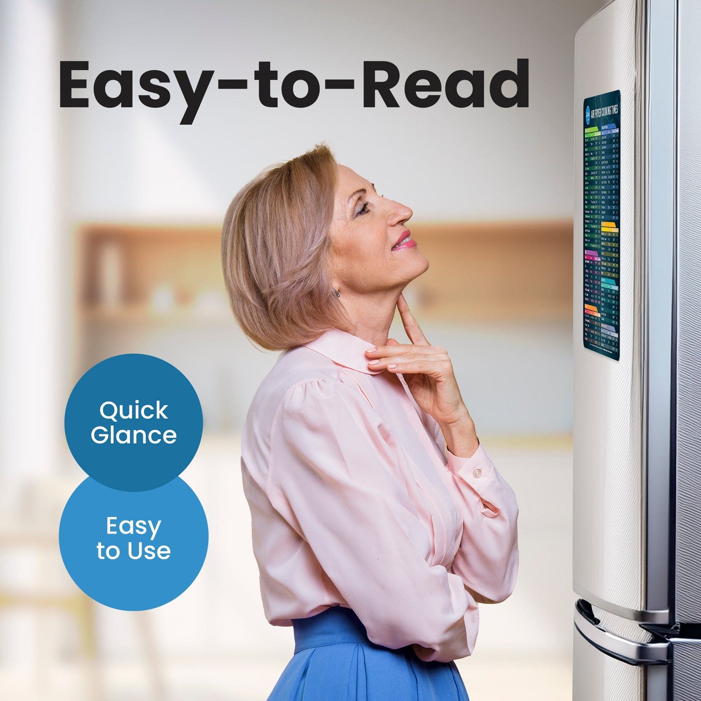 Air Fryer Cooking Tiimes and Temperature Guide