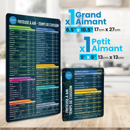 Air Fryer Cooking Temperature Guide - French