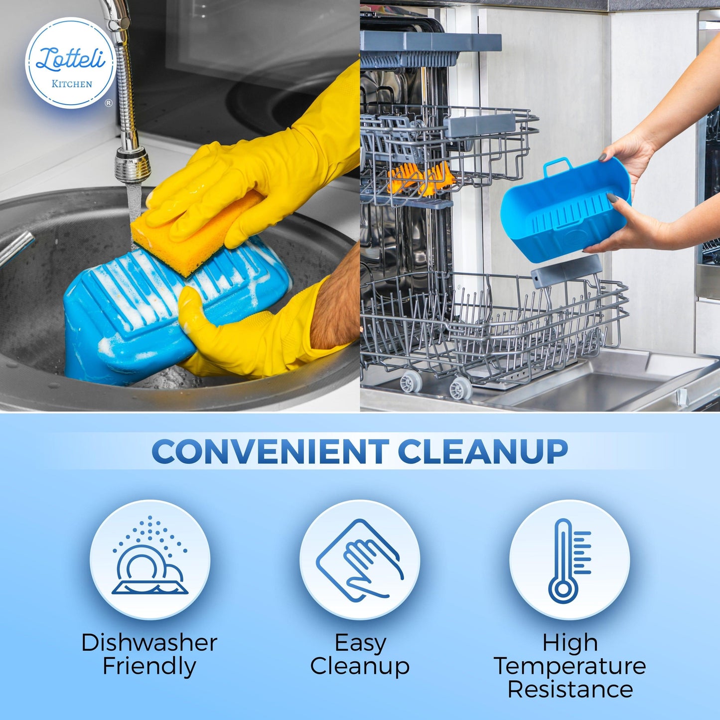 Reusable Silicone Air Fryer Basket