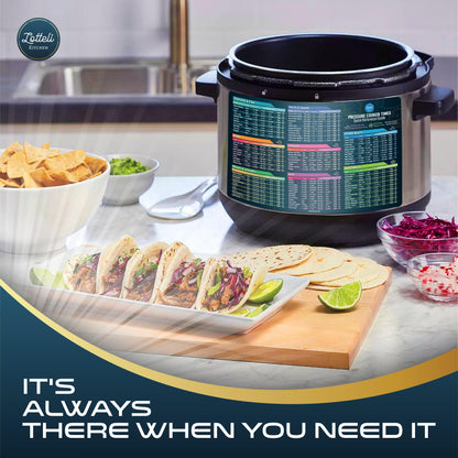 Instant Pot Cheat Sheet Magnet Set