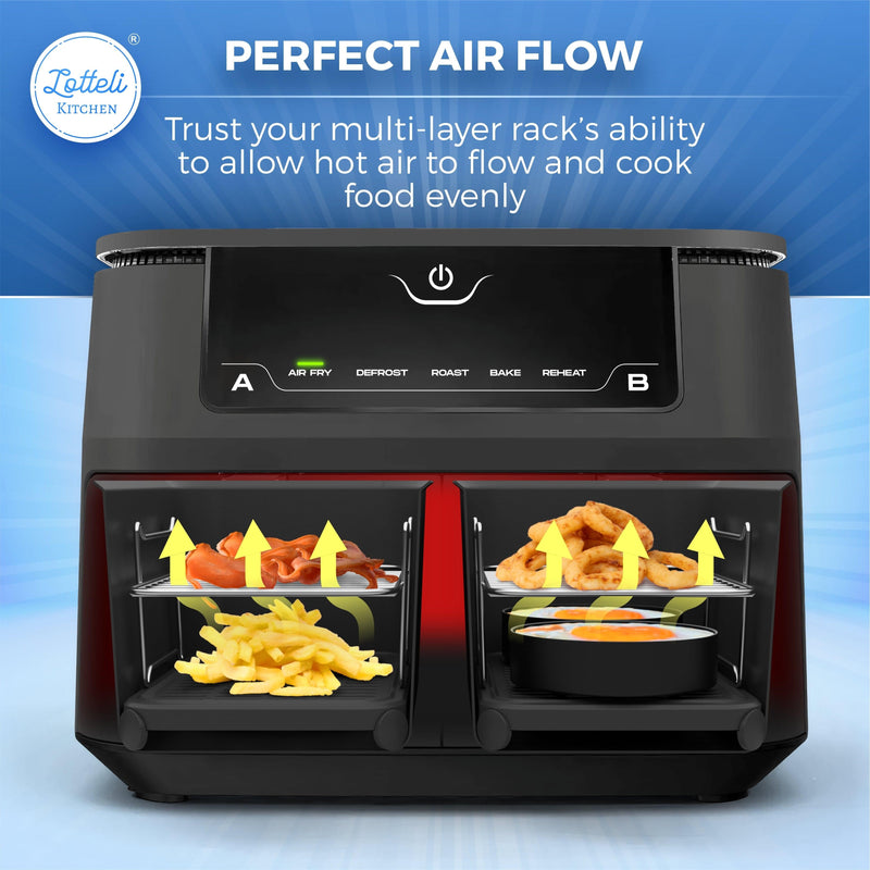 Double-Compartment Air Fryers : versatile air fryer
