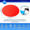 Reusable Silicone Round Liners with Magnetic Cheat Sheet