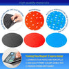 Reusable Silicone Round Liners with Magnetic Cheat Sheet