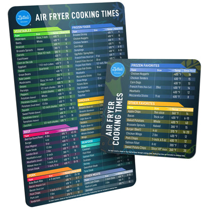 Air Fryer Cooking Tiimes and Temperature Guide